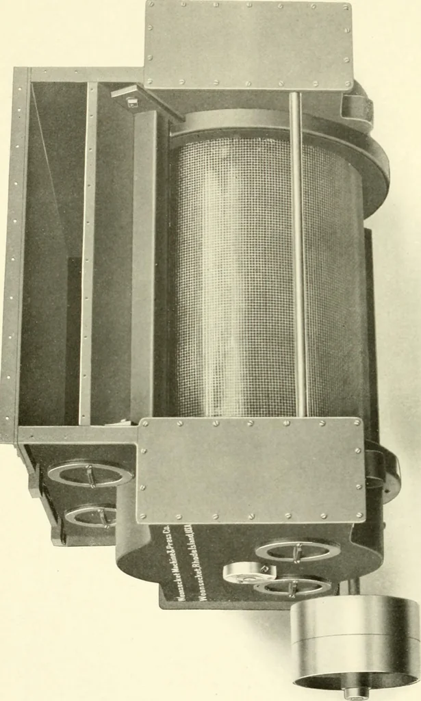 An illustration from Cotton picker room machinery, 1917, leaf 15