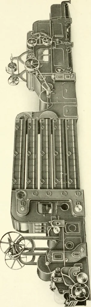 An illustration from Cotton picker room machinery, 1917, leaf 21