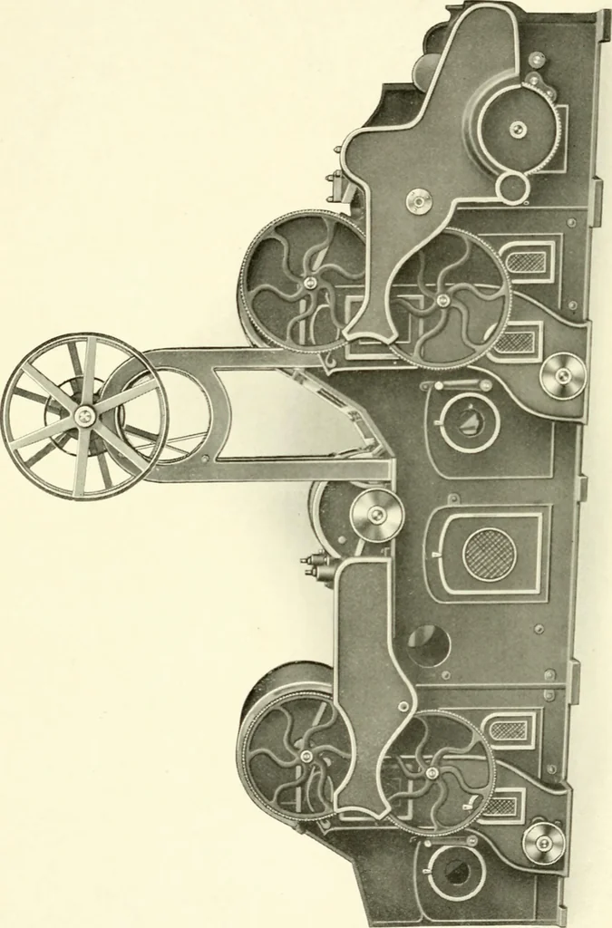 An illustration from Cotton picker room machinery, 1917, leaf 23