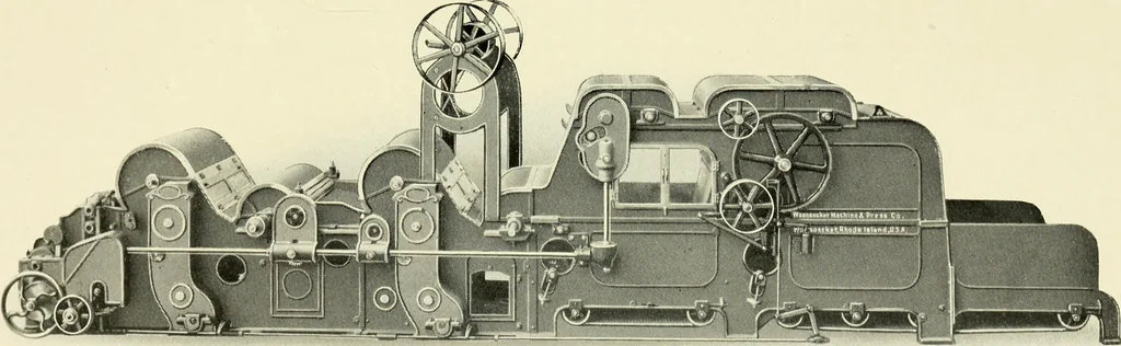 An illustration from Cotton picker room machinery, 1917, leaf 28
