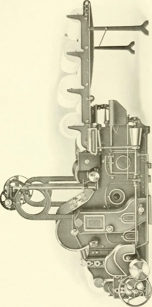 An illustration from Cotton picker room machinery, 1917, leaf 31