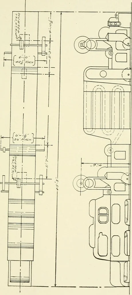 An illustration from Cotton picker room machinery, 1917, leaf 46