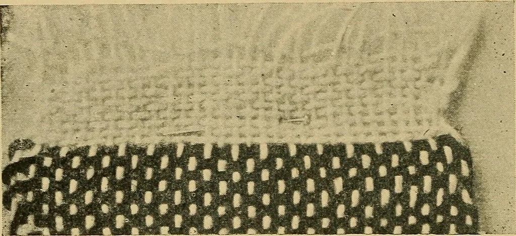 An illustration from Cottons, linens, woollens, silks. How to buy and judge materials. A useful guide with facts for warehouse, shop and home, 1914, leaf 45