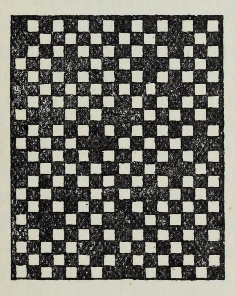 An illustration from The cotton weaver's handbook : a practical guide to the construction and costing of cotton fabrics, with studies in design, 1908, leaf 83
