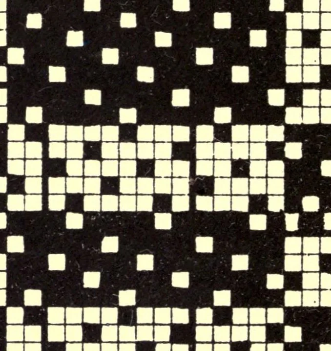 An illustration from Cotton weaving and designing, 1909, leaf 246