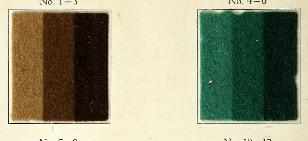 An illustration from Couleurs mode = Fashion shades = Saison-Farben, 1920, leaf 12