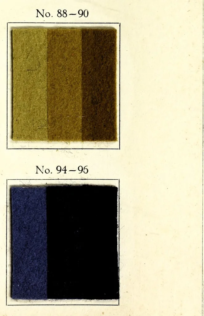 An illustration from Couleurs mode = Fashion shades = Saison-Farben, 1920, leaf 19