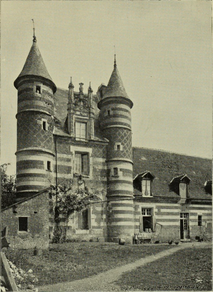 An illustration from Country architecture in France and England : XV. and XVI. centuries..., 1896, leaf 100