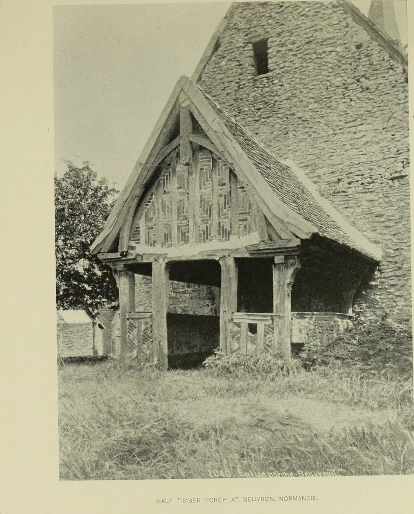 An illustration from Country architecture in France and England : XV. and XVI. centuries..., 1896, leaf 108