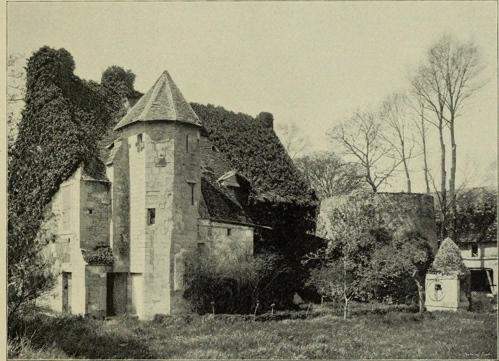 An illustration from Country architecture in France and England : XV. and XVI. centuries..., 1896, leaf 112