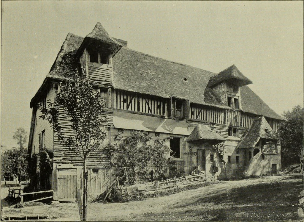 An illustration from Country architecture in France and England : XV. and XVI. centuries..., 1896, leaf 118