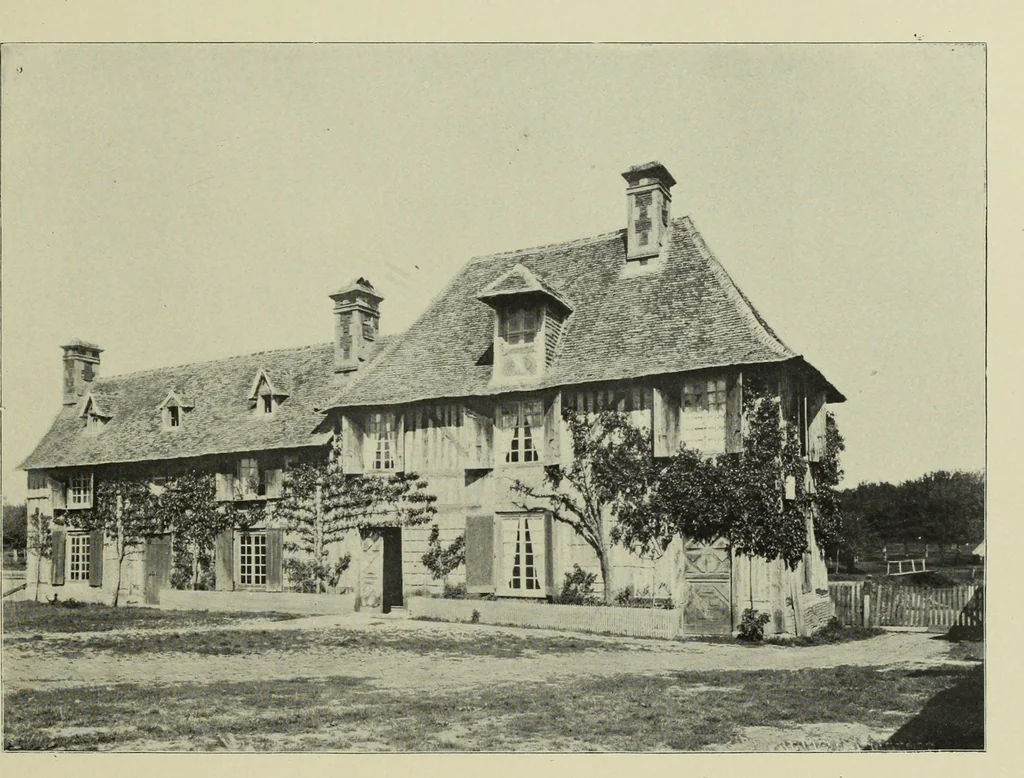 An illustration from Country architecture in France and England : XV. and XVI. centuries..., 1896, leaf 120