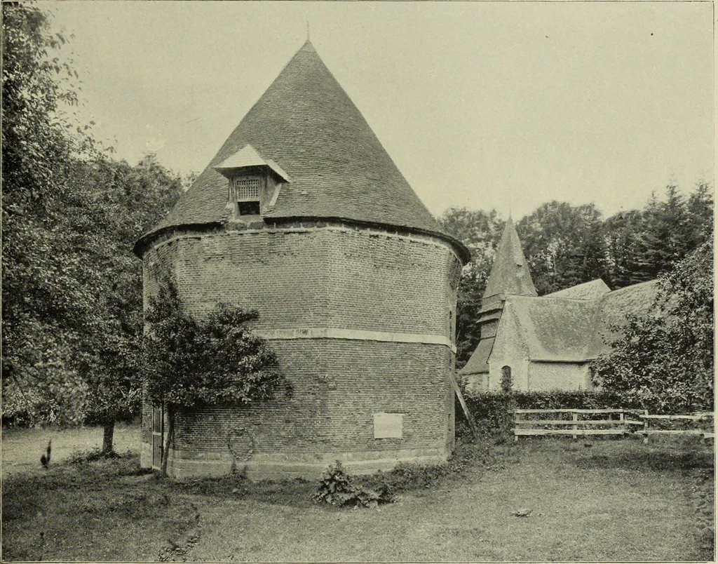 An illustration from Country architecture in France and England : XV. and XVI. centuries..., 1896, leaf 124