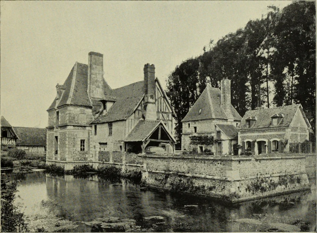 An illustration from Country architecture in France and England : XV. and XVI. centuries..., 1896, leaf 126