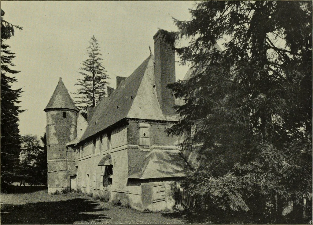 An illustration from Country architecture in France and England : XV. and XVI. centuries..., 1896, leaf 130