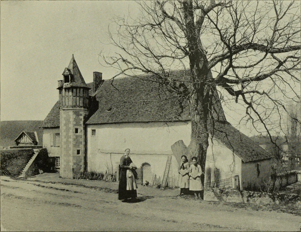 An illustration from Country architecture in France and England : XV. and XVI. centuries..., 1896, leaf 132