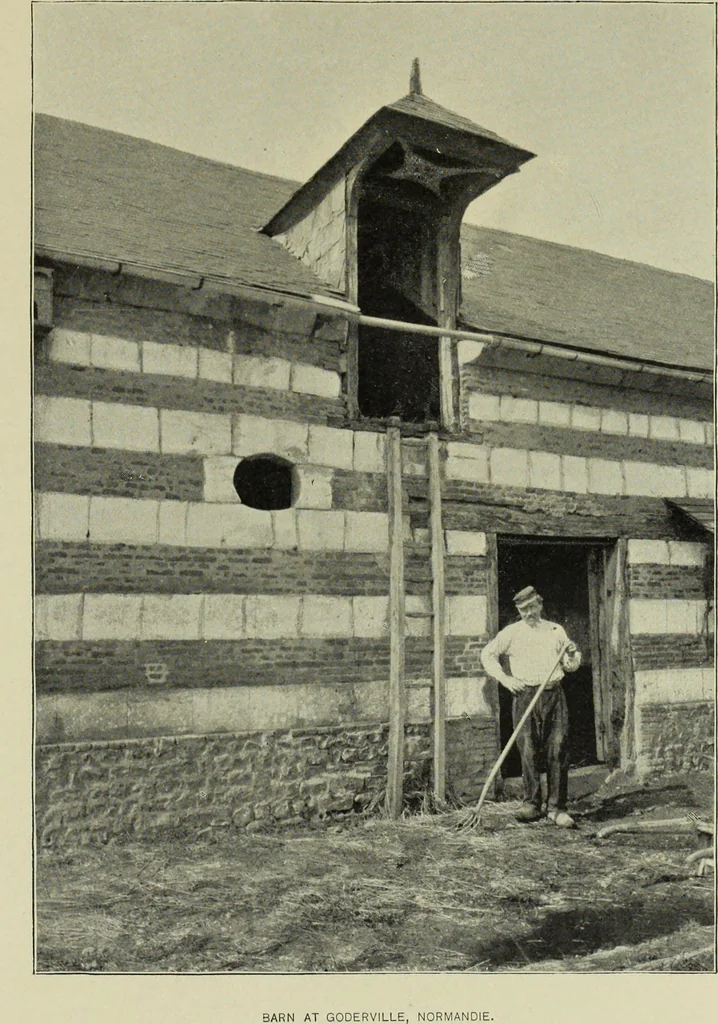 An illustration from Country architecture in France and England : XV. and XVI. centuries..., 1896, leaf 136