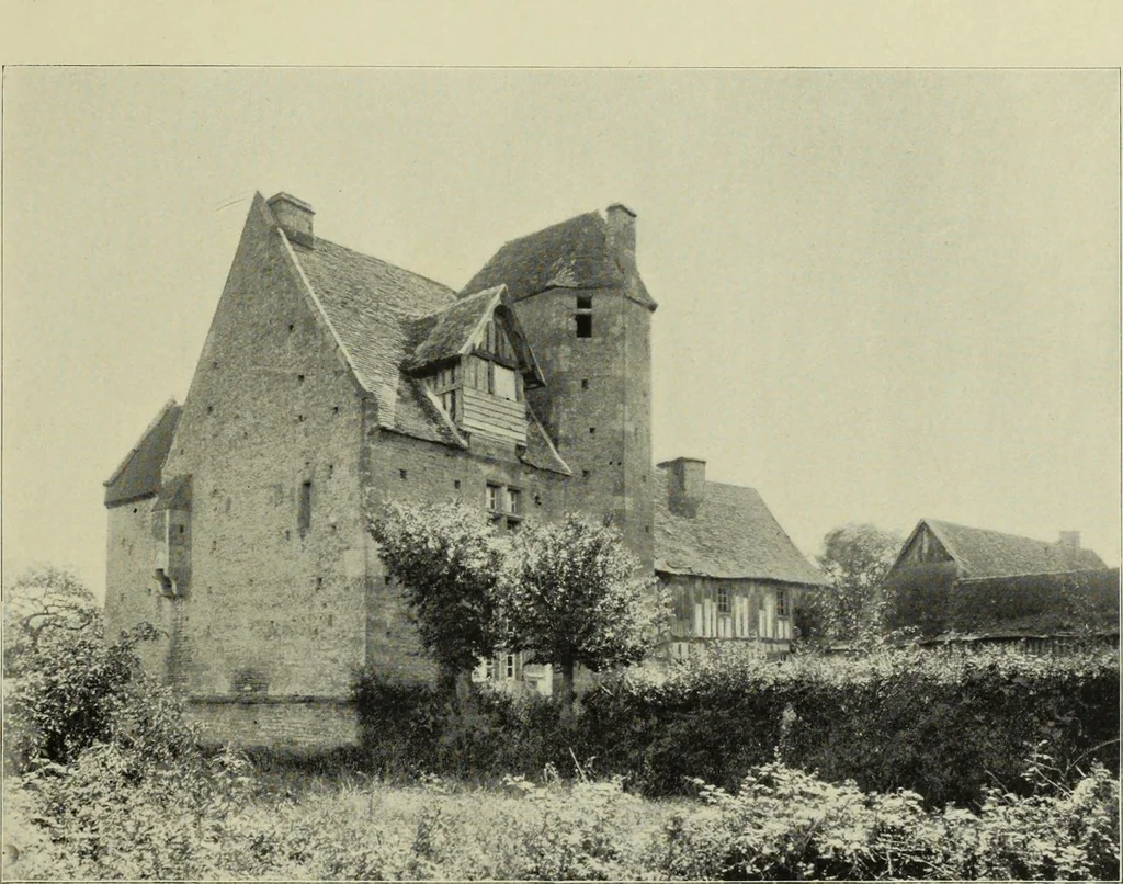An illustration from Country architecture in France and England : XV. and XVI. centuries..., 1896, leaf 142