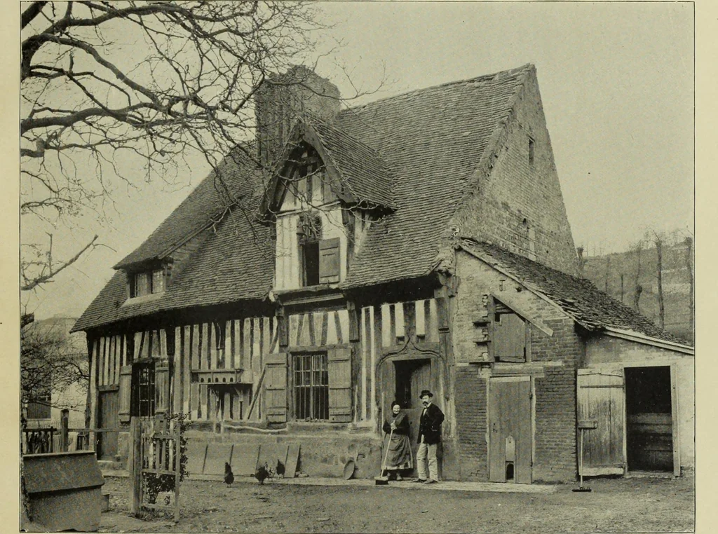 An illustration from Country architecture in France and England : XV. and XVI. centuries..., 1896, leaf 150
