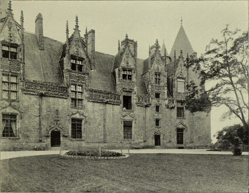 An illustration from Country architecture in France and England : XV. and XVI. centuries..., 1896, leaf 50