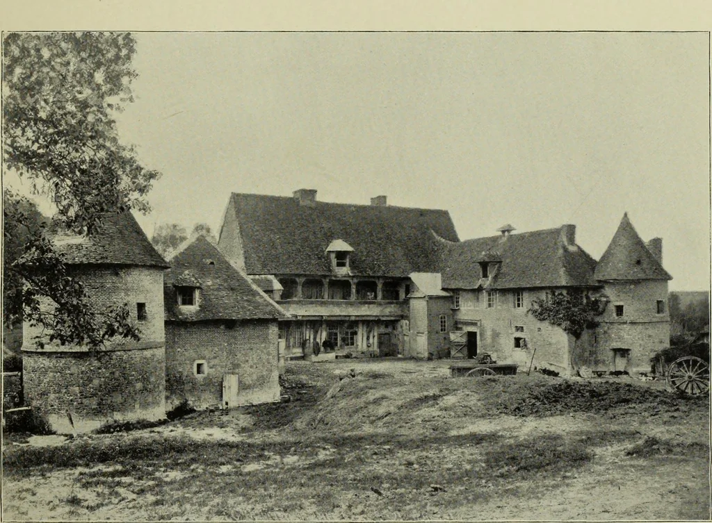 An illustration from Country architecture in France and England : XV. and XVI. centuries..., 1896, leaf 56