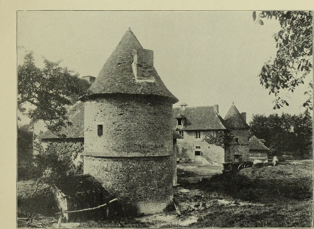 An illustration from Country architecture in France and England : XV. and XVI. centuries..., 1896, leaf 58