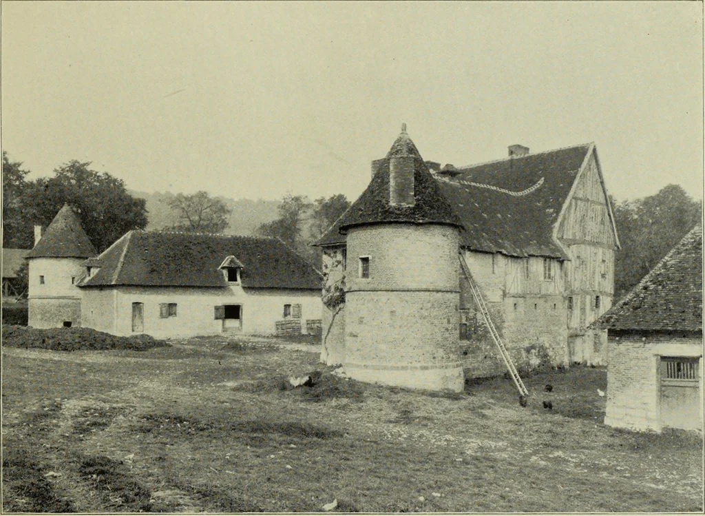 An illustration from Country architecture in France and England : XV. and XVI. centuries..., 1896, leaf 60