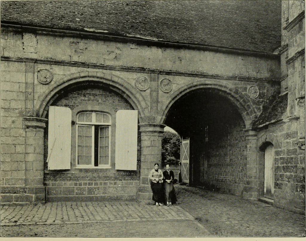 An illustration from Country architecture in France and England : XV. and XVI. centuries..., 1896, leaf 70