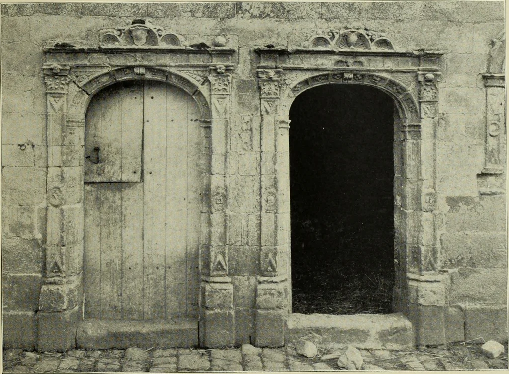 An illustration from Country architecture in France and England : XV. and XVI. centuries..., 1896, leaf 78