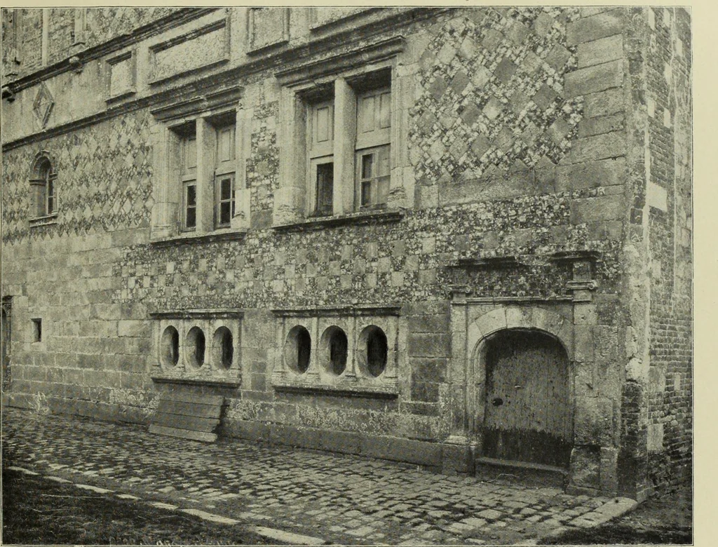 An illustration from Country architecture in France and England : XV. and XVI. centuries..., 1896, leaf 80