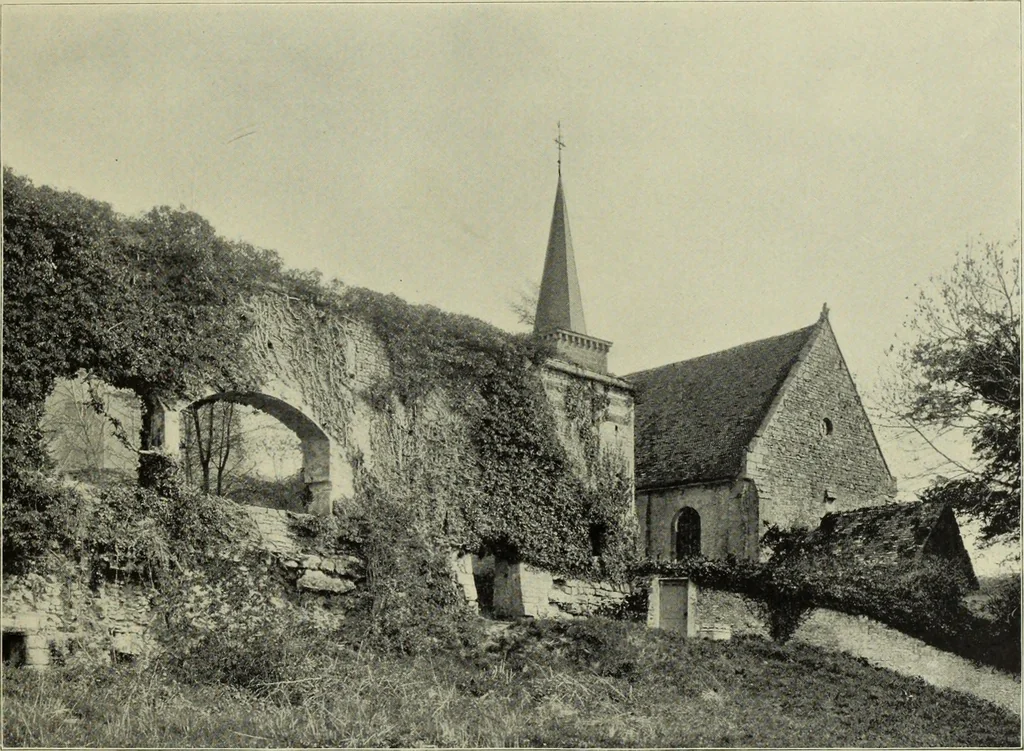 An illustration from Country architecture in France and England : XV. and XVI. centuries..., 1896, leaf 84