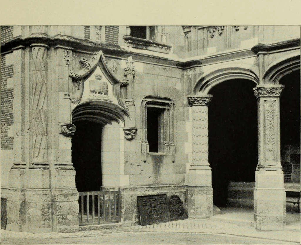 An illustration from Country architecture in France and England : XV. and XVI. centuries..., 1896, leaf 94