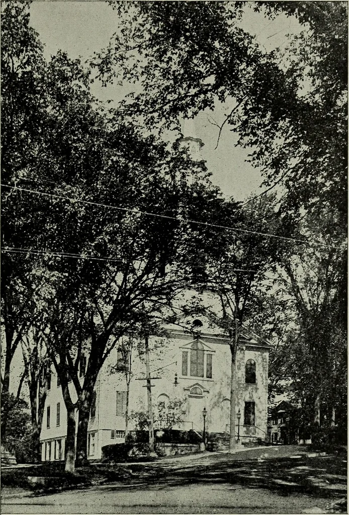 An illustration from The country church in colonial counties as illustrated by Addison County, Vt., Tompkins County, N.Y., and Warren County, N.Y, 1922, leaf 26