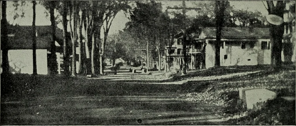 An illustration from The country church in colonial counties as illustrated by Addison County, Vt., Tompkins County, N.Y., and Warren County, N.Y, 1922, leaf 31