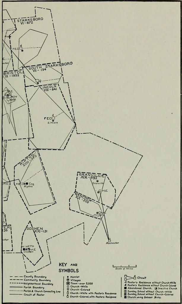 An illustration from The country church in colonial counties as illustrated by Addison County, Vt., Tompkins County, N.Y., and Warren County, N.Y, 1922, leaf 36