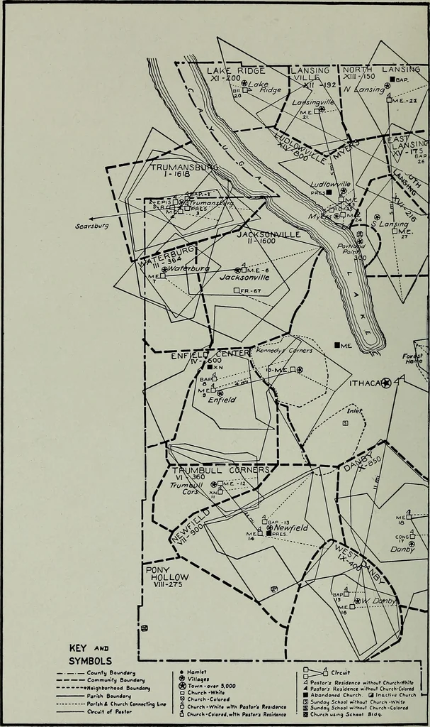 An illustration from The country church in colonial counties as illustrated by Addison County, Vt., Tompkins County, N.Y., and Warren County, N.Y, 1922, leaf 39