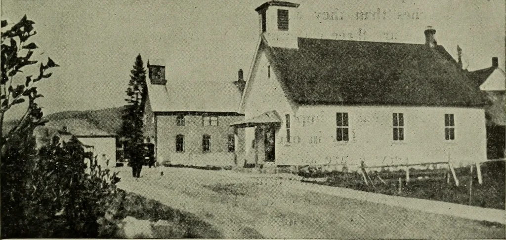 An illustration from The country church in colonial counties as illustrated by Addison County, Vt., Tompkins County, N.Y., and Warren County, N.Y, 1922, leaf 70