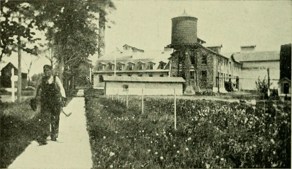 An illustration from The country church in colonial counties as illustrated by Addison County, Vt., Tompkins County, N.Y., and Warren County, N.Y, 1922, leaf 27