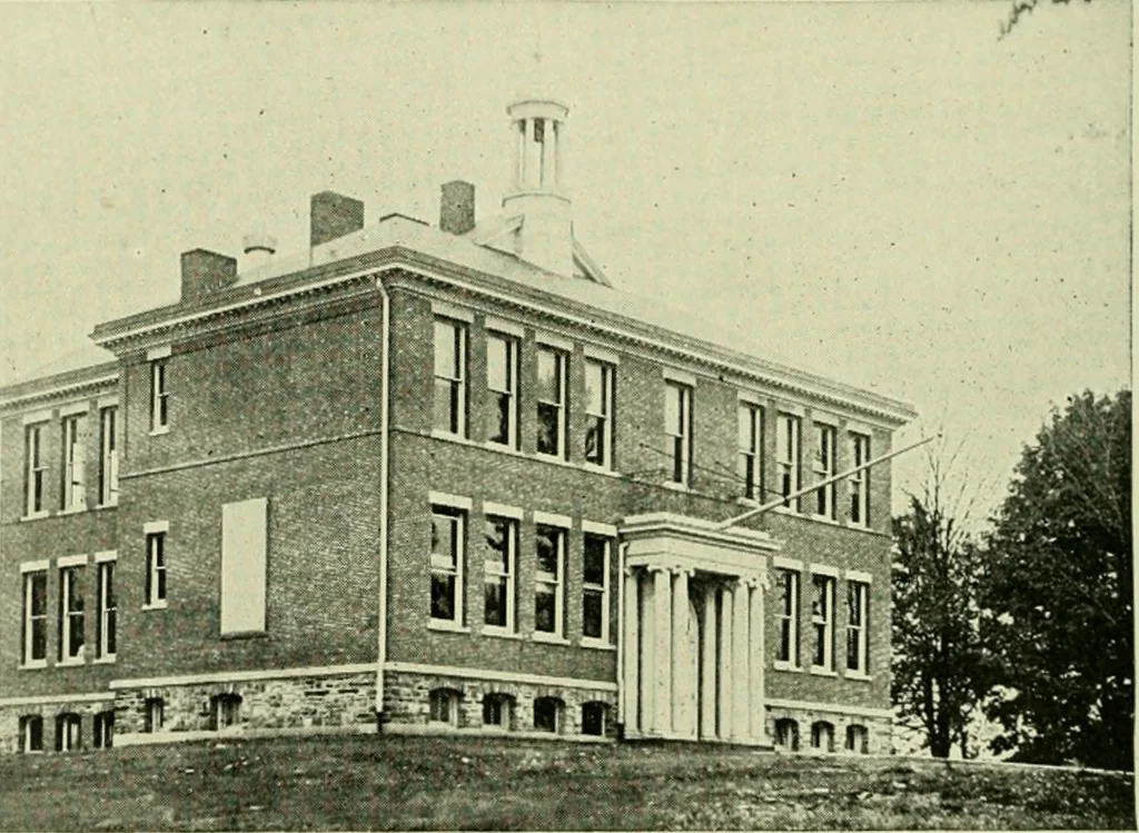An illustration from The country church in colonial counties as illustrated by Addison County, Vt., Tompkins County, N.Y., and Warren County, N.Y, 1922, leaf 29