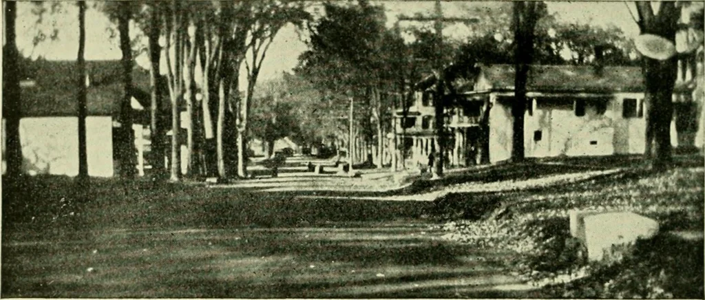 An illustration from The country church in colonial counties as illustrated by Addison County, Vt., Tompkins County, N.Y., and Warren County, N.Y, 1922, leaf 31