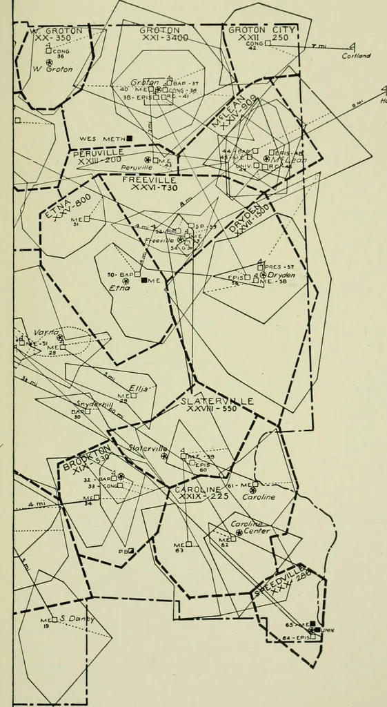 An illustration from The country church in colonial counties as illustrated by Addison County, Vt., Tompkins County, N.Y., and Warren County, N.Y, 1922, leaf 40
