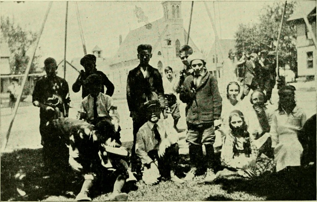 An illustration from The country church in colonial counties as illustrated by Addison County, Vt., Tompkins County, N.Y., and Warren County, N.Y, 1922, leaf 45