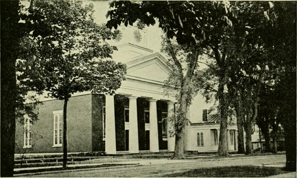 An illustration from The country church in colonial counties as illustrated by Addison County, Vt., Tompkins County, N.Y., and Warren County, N.Y, 1922, leaf 86