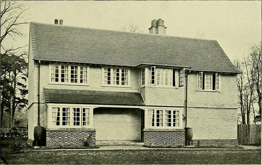 An illustration from Country cottages and week-end homes, 1907, leaf 103