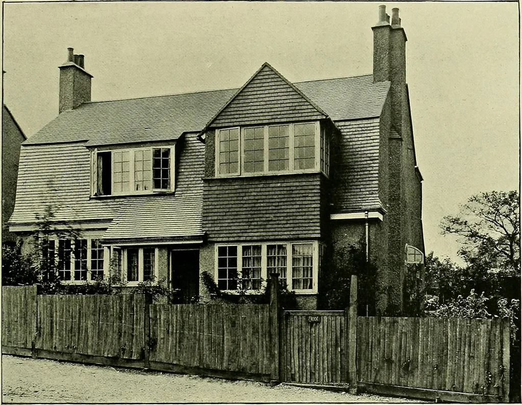 An illustration from Country cottages and week-end homes, 1907, leaf 113