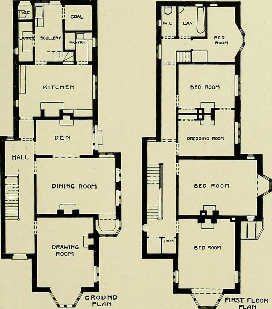 An illustration from Country cottages and week-end homes, 1907, leaf 115