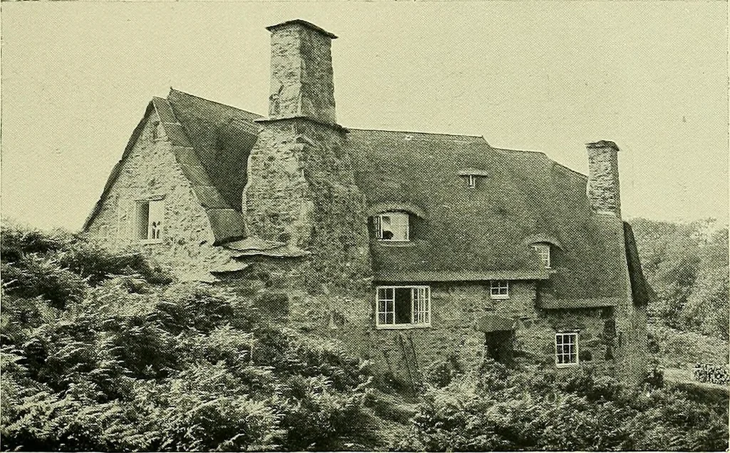 An illustration from Country cottages and week-end homes, 1907, leaf 121