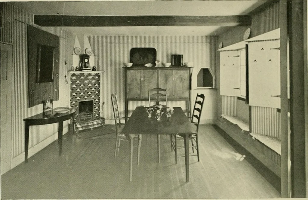 An illustration from Country cottages and week-end homes, 1907, leaf 124