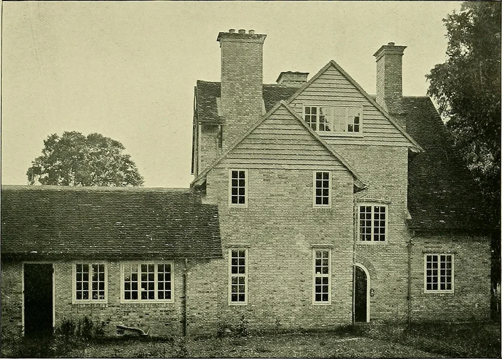 An illustration from Country cottages and week-end homes, 1907, leaf 125