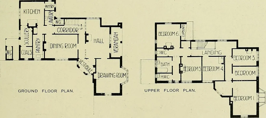 An illustration from Country cottages and week-end homes, 1907, leaf 127